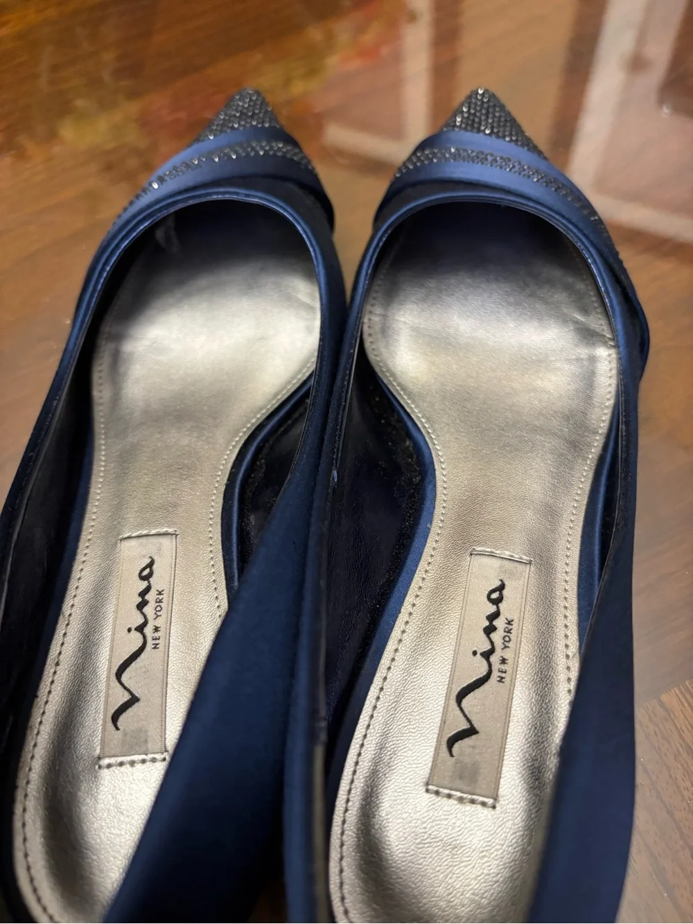 Nina sleek navy